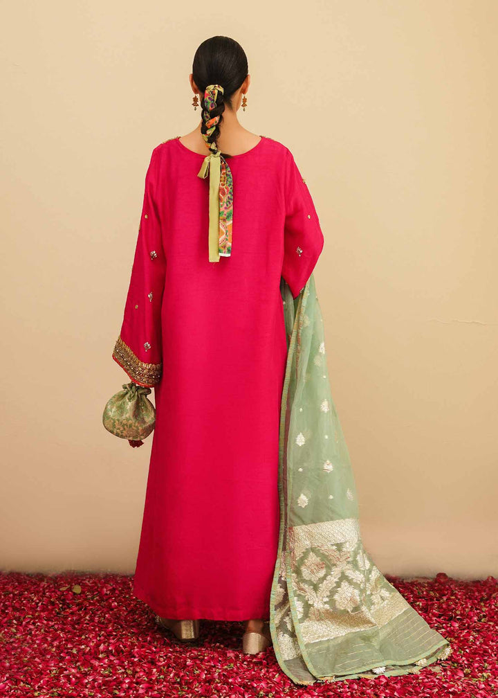 Mahgul | Eid Edit 2024 | Fuschia Rose - Pakistani Clothes for women, in United Kingdom and United States