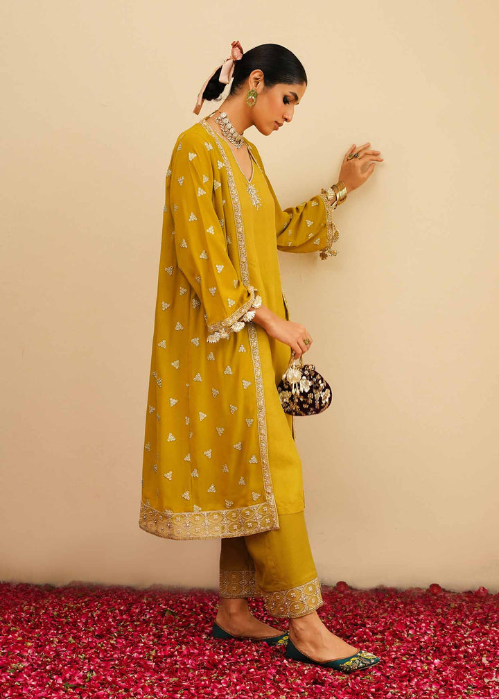 Mahgul | Eid Edit 2024 | Mustard Shine - Pakistani Clothes for women, in United Kingdom and United States