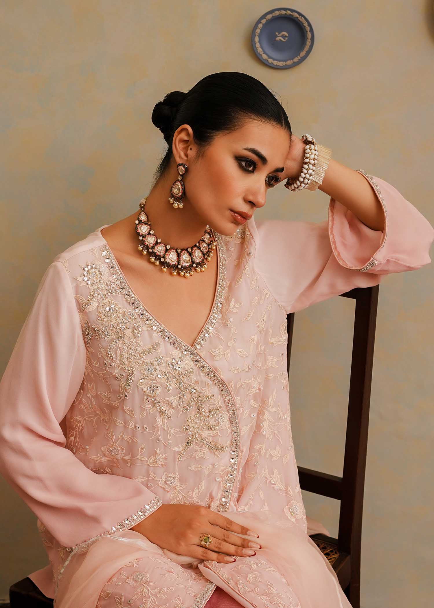 Mahgul | Eid Edit 2024 | Pink Shade - Pakistani Clothes for women, in United Kingdom and United States