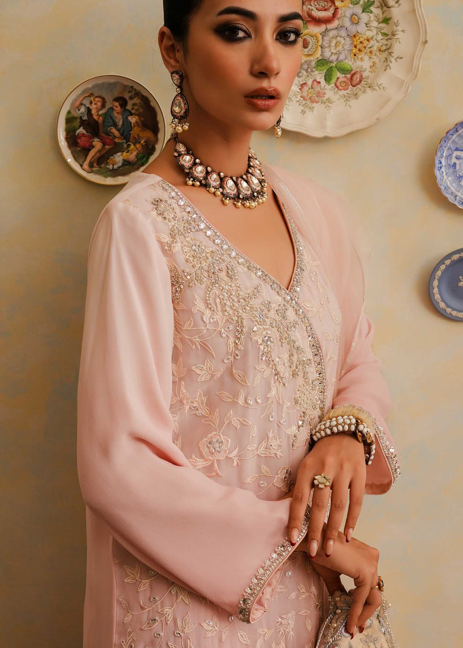 Mahgul | Eid Edit 2024 | Pink Shade - Pakistani Clothes for women, in United Kingdom and United States