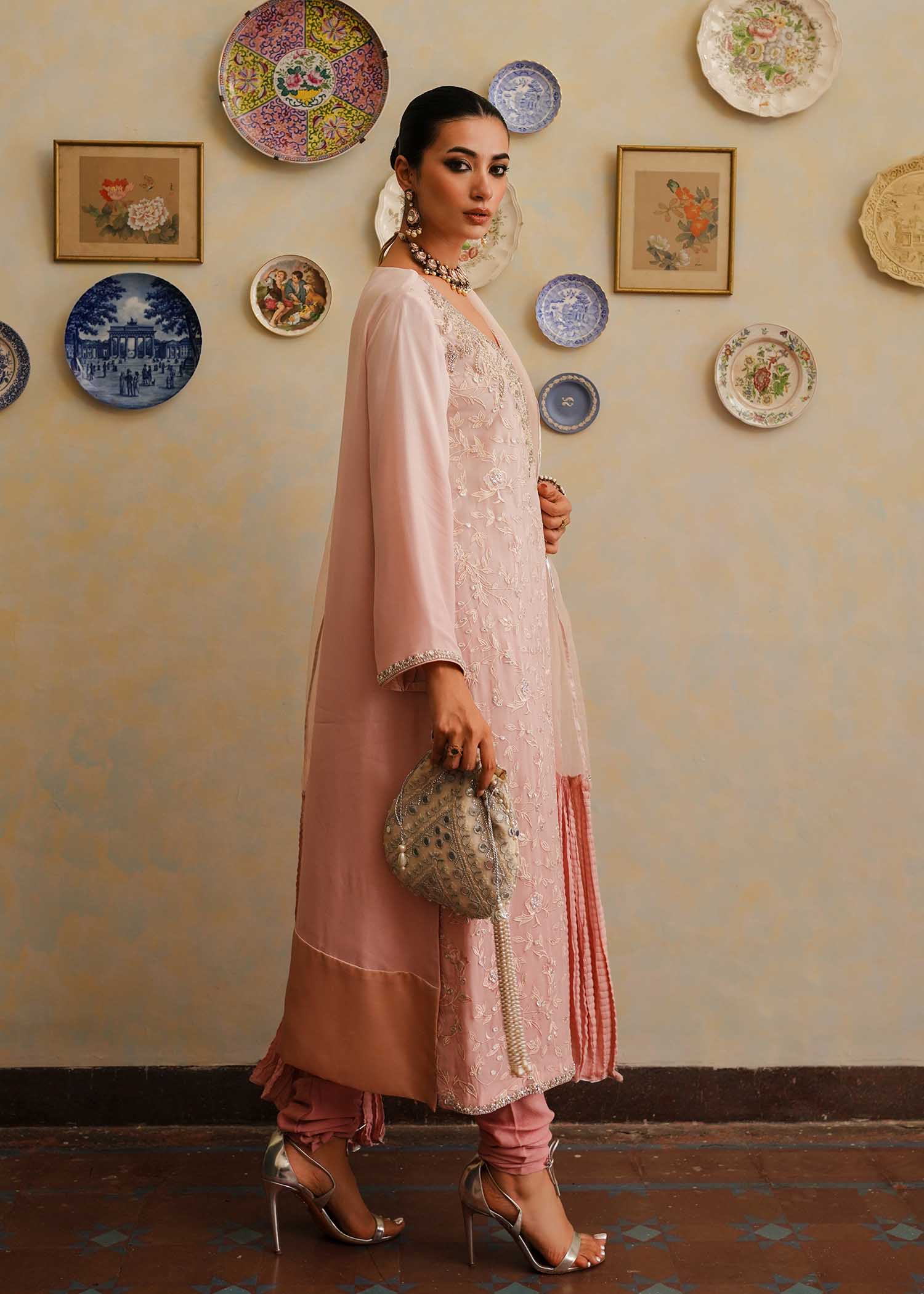 Mahgul | Eid Edit 2024 | Pink Shade - Pakistani Clothes for women, in United Kingdom and United States