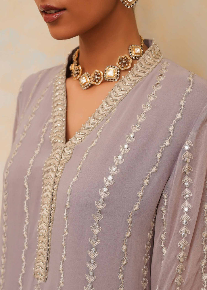 Mahgul | Eid Edit 2024 | Lavender Lines - Pakistani Clothes for women, in United Kingdom and United States