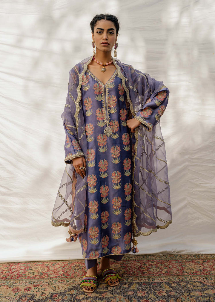 Mahgul | Eid Edit 2024 | Damson Diamante - Hoorain Designer Wear - Pakistani Ladies Branded Stitched Clothes in United Kingdom, United states, CA and Australia