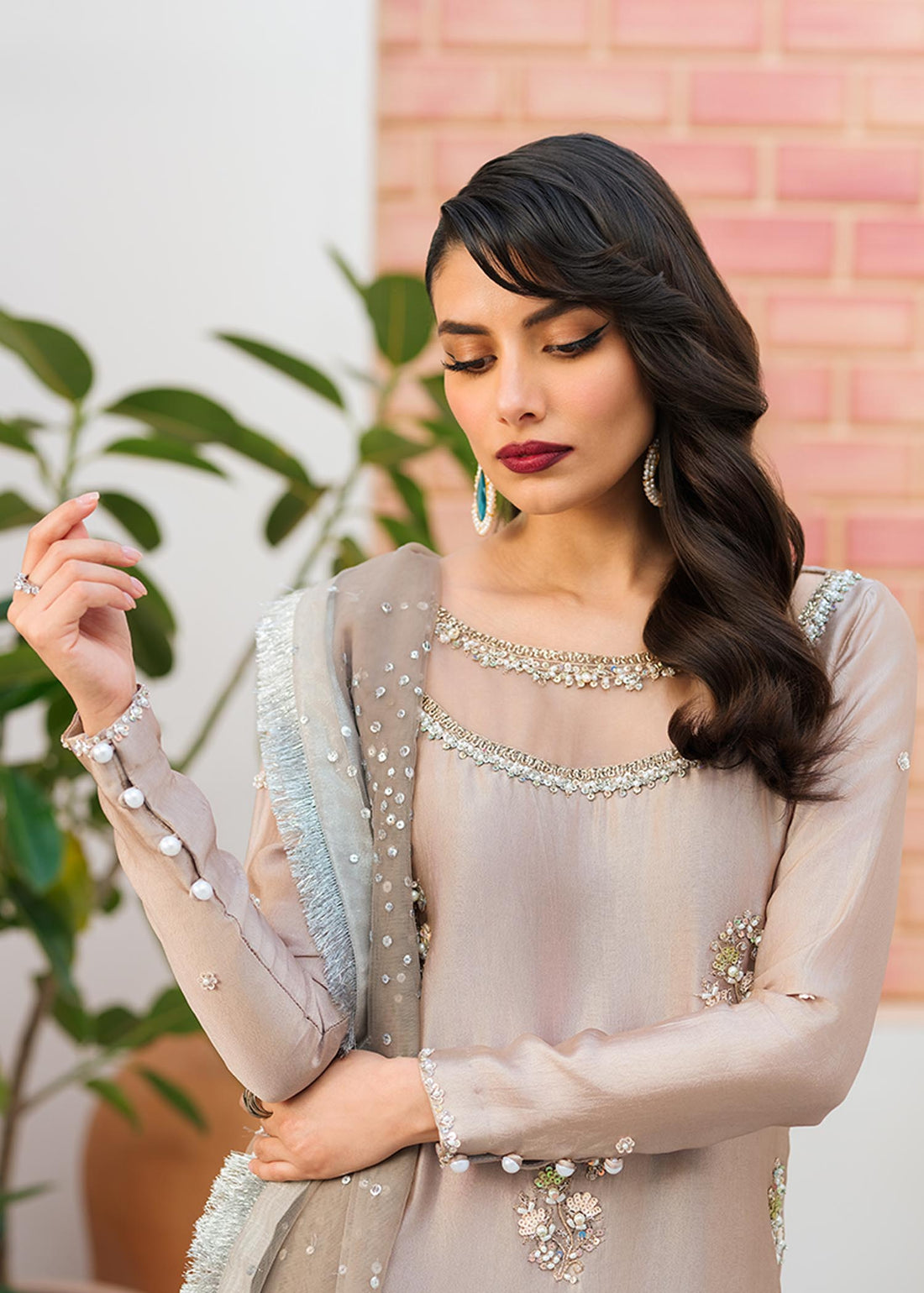 Mahum Asad | Raising The Bar | Sand - Pakistani Clothes for women, in United Kingdom and United States