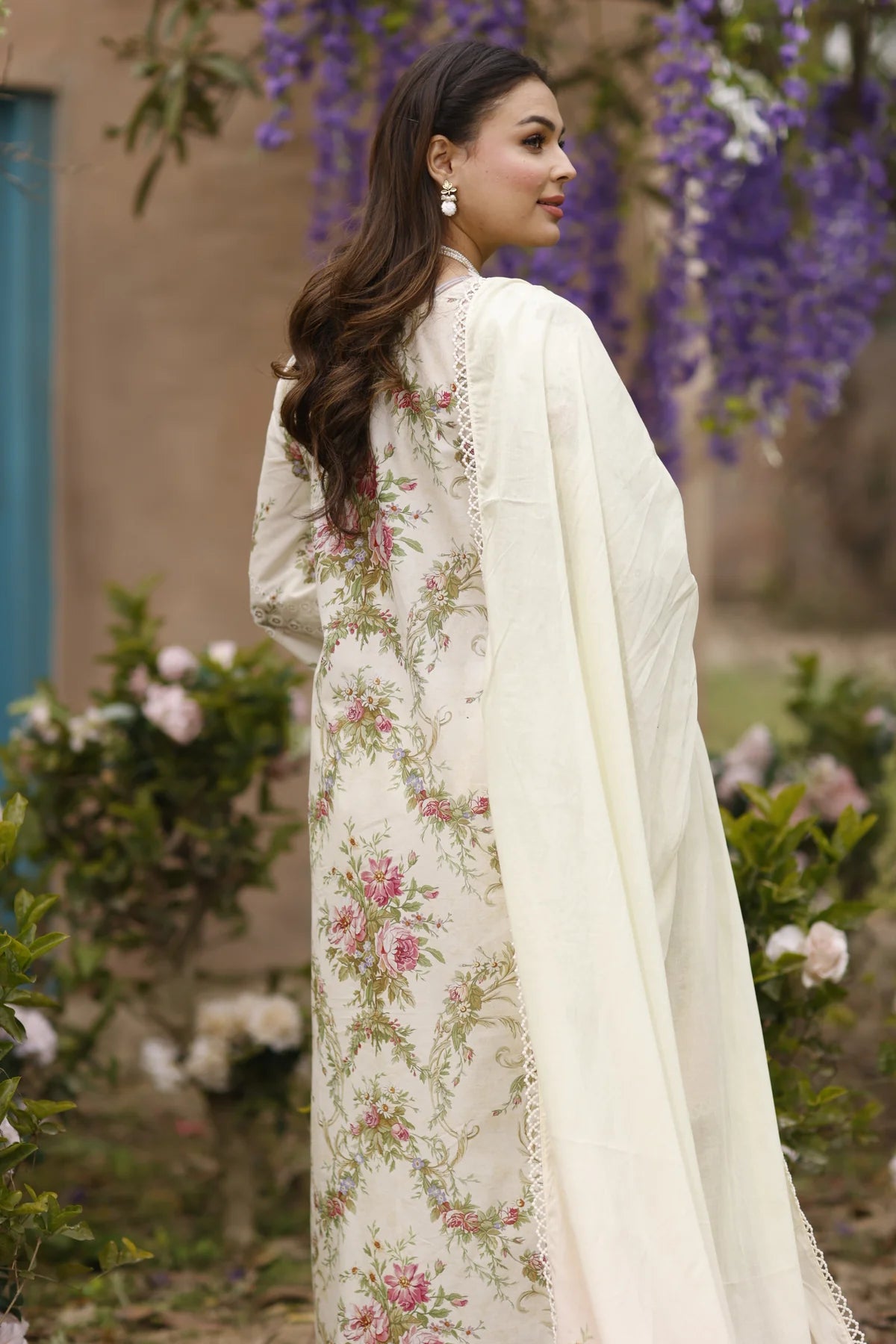Manara | Vintage Flora 24 | Jasmine - Pakistani Clothes for women, in United Kingdom and United States