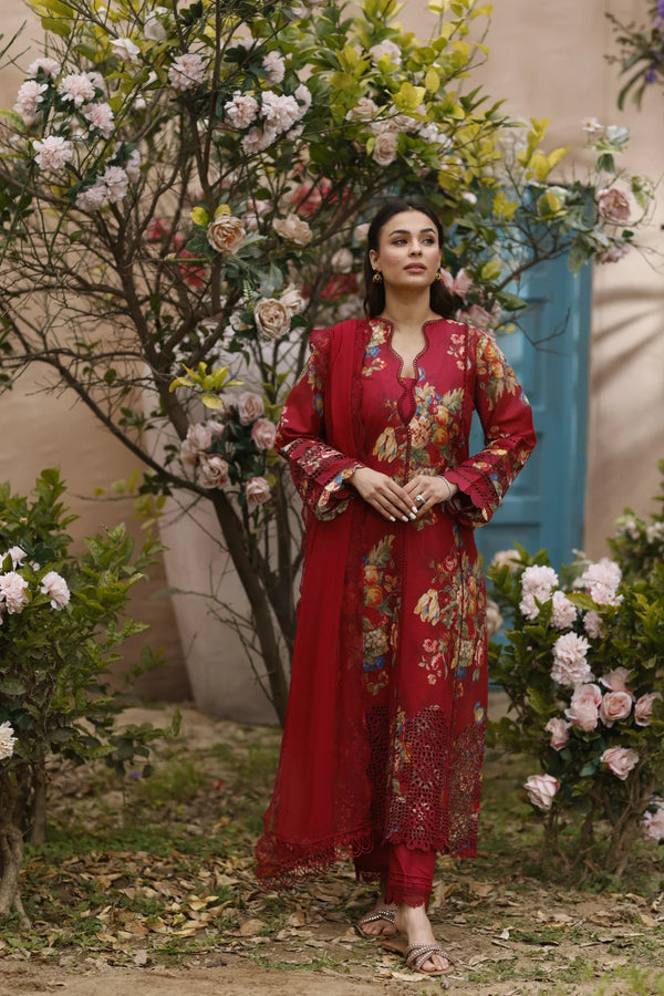 Manara | Vintage Flora 24 | Carmen - Hoorain Designer Wear - Pakistani Designer Clothes for women, in United Kingdom, United states, CA and Australia