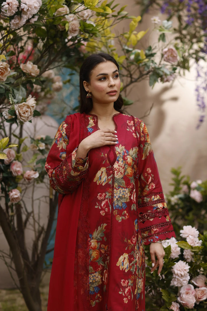Manara | Vintage Flora 24 | Carmen - Hoorain Designer Wear - Pakistani Ladies Branded Stitched Clothes in United Kingdom, United states, CA and Australia