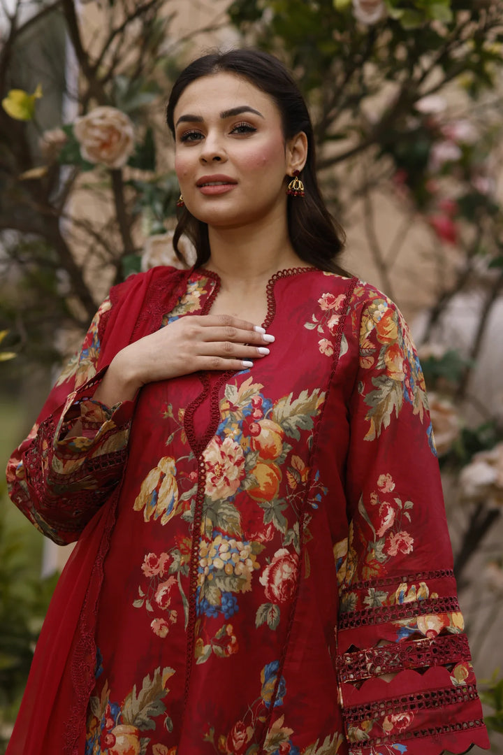 Manara | Vintage Flora 24 | Carmen - Hoorain Designer Wear - Pakistani Ladies Branded Stitched Clothes in United Kingdom, United states, CA and Australia