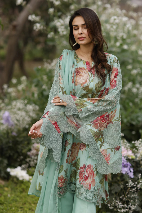 Manara | Vintage Flora 24 | Opalia - Hoorain Designer Wear - Pakistani Designer Clothes for women, in United Kingdom, United states, CA and Australia