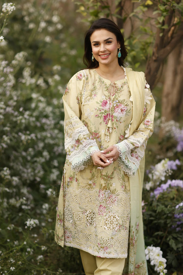 Manara | Vintage Flora 24 | Saba - Hoorain Designer Wear - Pakistani Ladies Branded Stitched Clothes in United Kingdom, United states, CA and Australia