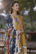 Manara | Vintage Flora 24 | Camellia - Pakistani Clothes for women, in United Kingdom and United States