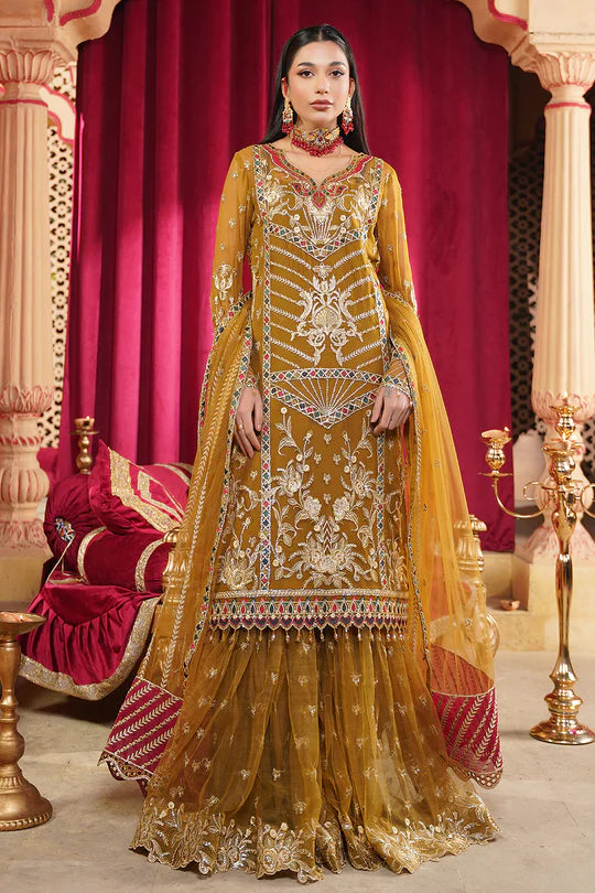 Maryams | Aarzu Formals | A-7009 - Hoorain Designer Wear - Pakistani Ladies Branded Stitched Clothes in United Kingdom, United states, CA and Australia