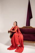 Maria Osama Khan | Tiffany Formals | Carnelian - Pakistani Clothes for women, in United Kingdom and United States