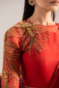 Maria Osama Khan | Tiffany Formals | Carnelian - Pakistani Clothes for women, in United Kingdom and United States