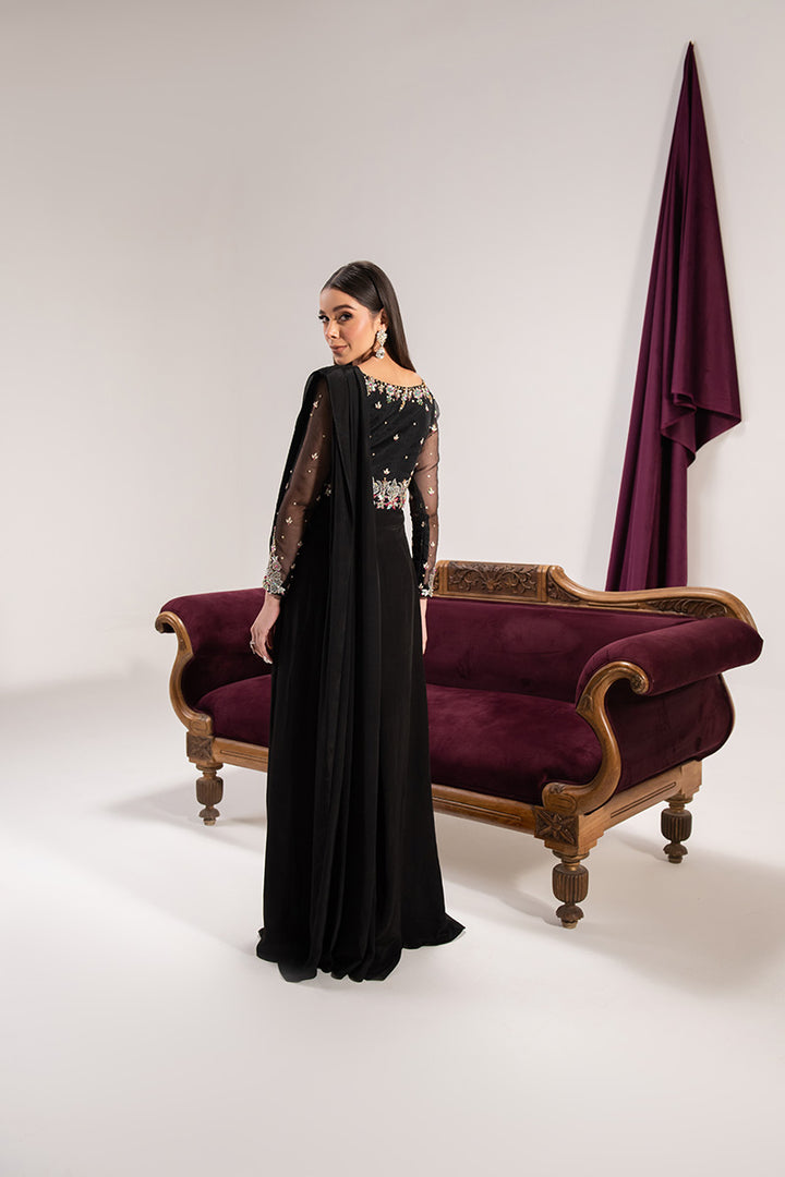 Maria Osama Khan | Tiffany Formals | Obsidian - Pakistani Clothes for women, in United Kingdom and United States