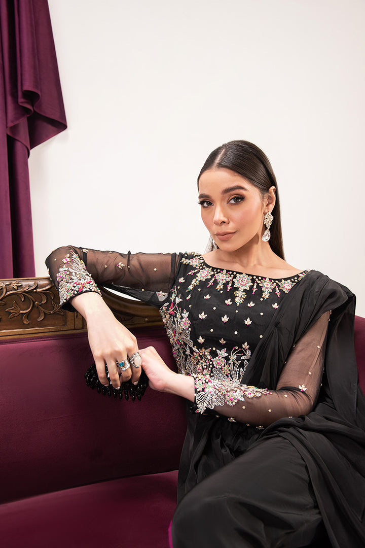 Maria Osama Khan | Tiffany Formals | Obsidian - Pakistani Clothes for women, in United Kingdom and United States