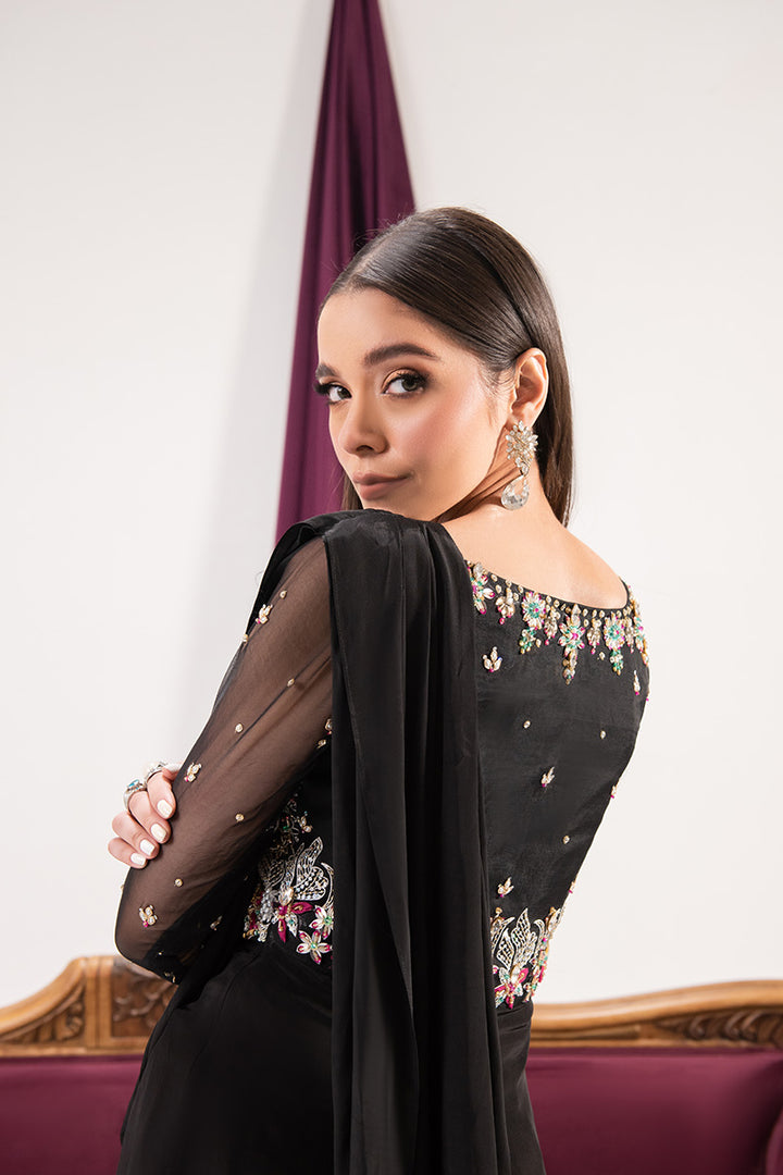 Maria Osama Khan | Tiffany Formals | Obsidian - Pakistani Clothes for women, in United Kingdom and United States