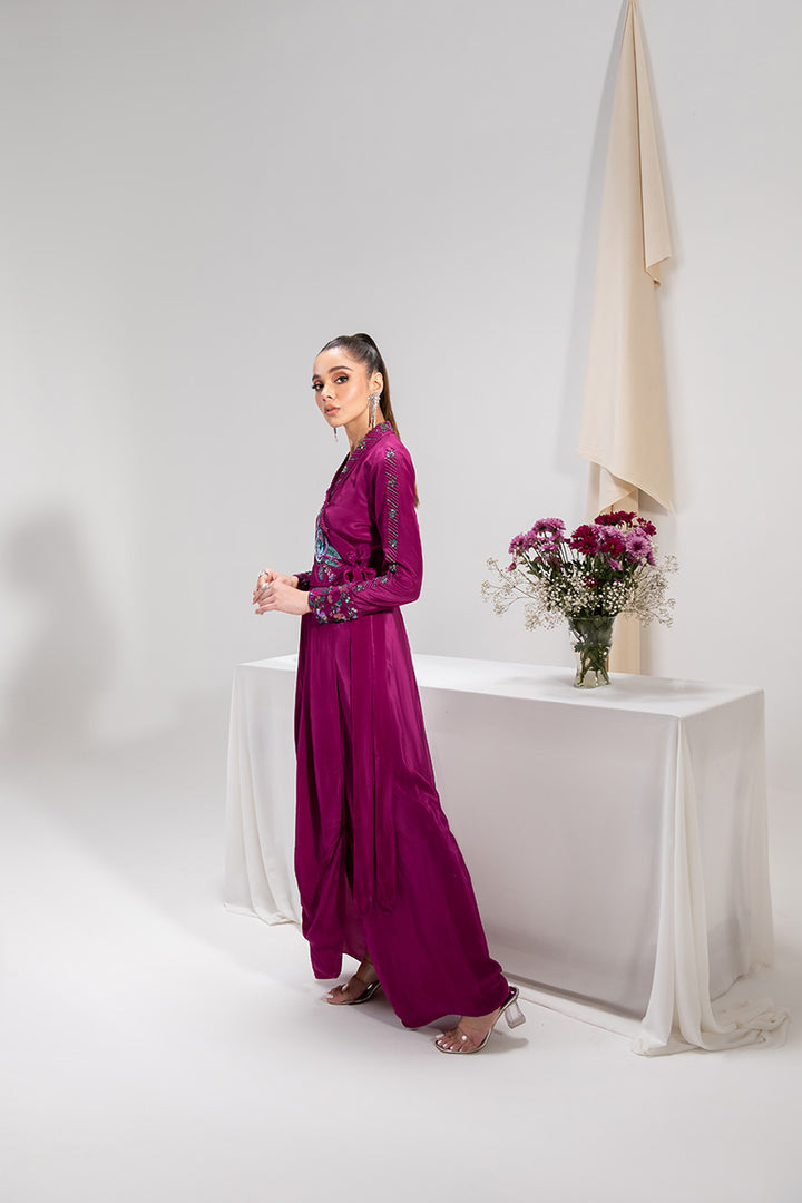 Maria Osama Khan | Tiffany Formals | Amethyst - Pakistani Clothes for women, in United Kingdom and United States