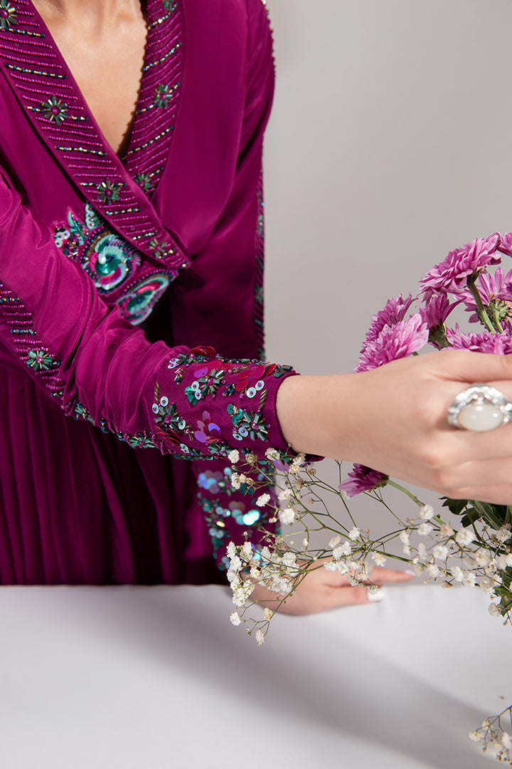 Maria Osama Khan | Tiffany Formals | Amethyst - Pakistani Clothes for women, in United Kingdom and United States