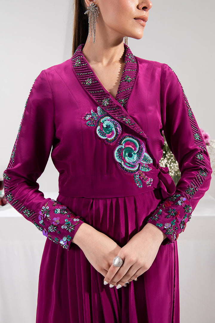 Maria Osama Khan | Tiffany Formals | Amethyst - Pakistani Clothes for women, in United Kingdom and United States