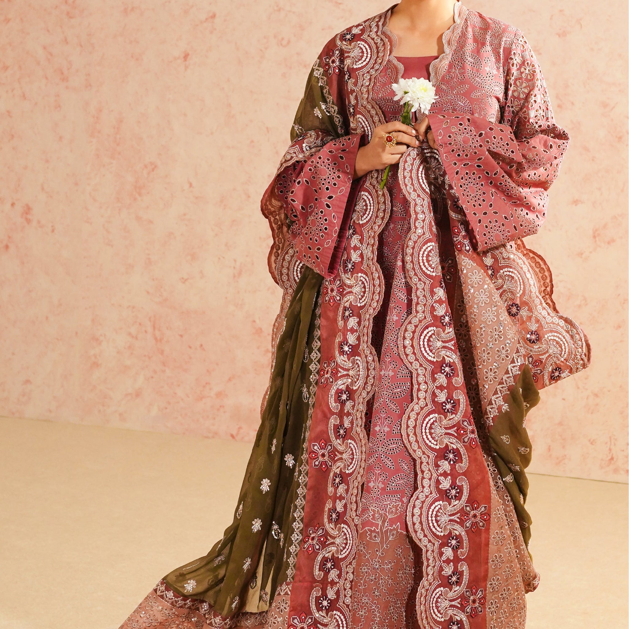 Maryum N Maria | Eid Luxury Lawn 24 | Roshan - Pakistani Clothes for women, in United Kingdom and United States