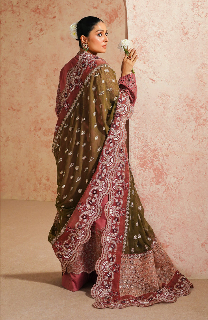 Maryum N Maria | Eid Luxury Lawn 24 | Roshan - Hoorain Designer Wear - Pakistani Ladies Branded Stitched Clothes in United Kingdom, United states, CA and Australia