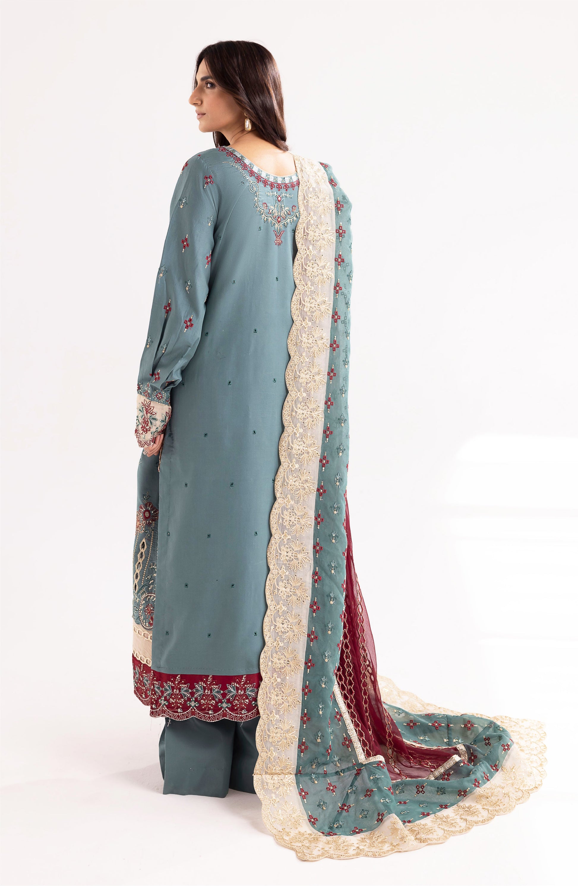 Maryum N Maria | Eid Luxury Lawn 24 | Laila - Pakistani Clothes for women, in United Kingdom and United States