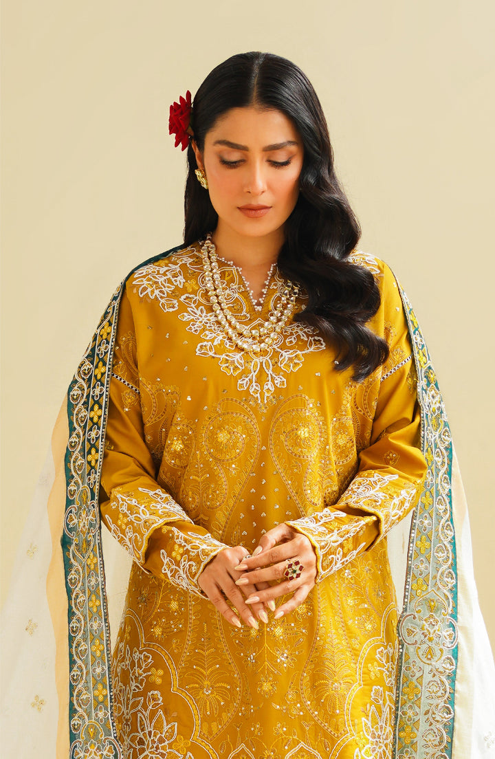 Maryum N Maria | Eid Luxury Lawn 24 | Sarah - Hoorain Designer Wear - Pakistani Ladies Branded Stitched Clothes in United Kingdom, United states, CA and Australia