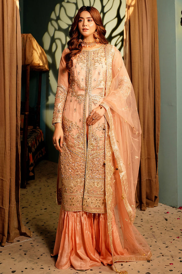 Maryams | Reet Formals | R-102 - Hoorain Designer Wear - Pakistani Ladies Branded Stitched Clothes in United Kingdom, United states, CA and Australia