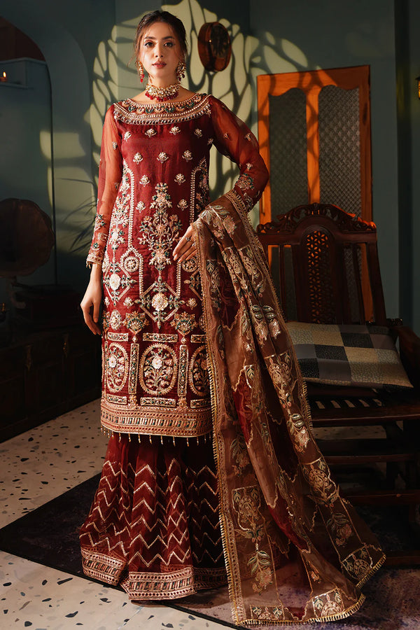 Maryams | Reet Formals | R-101 - Hoorain Designer Wear - Pakistani Ladies Branded Stitched Clothes in United Kingdom, United states, CA and Australia