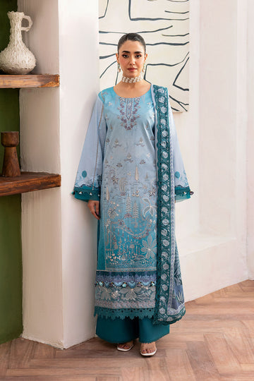 Ramsha | Mashaal Luxury Lawn |  L-1406