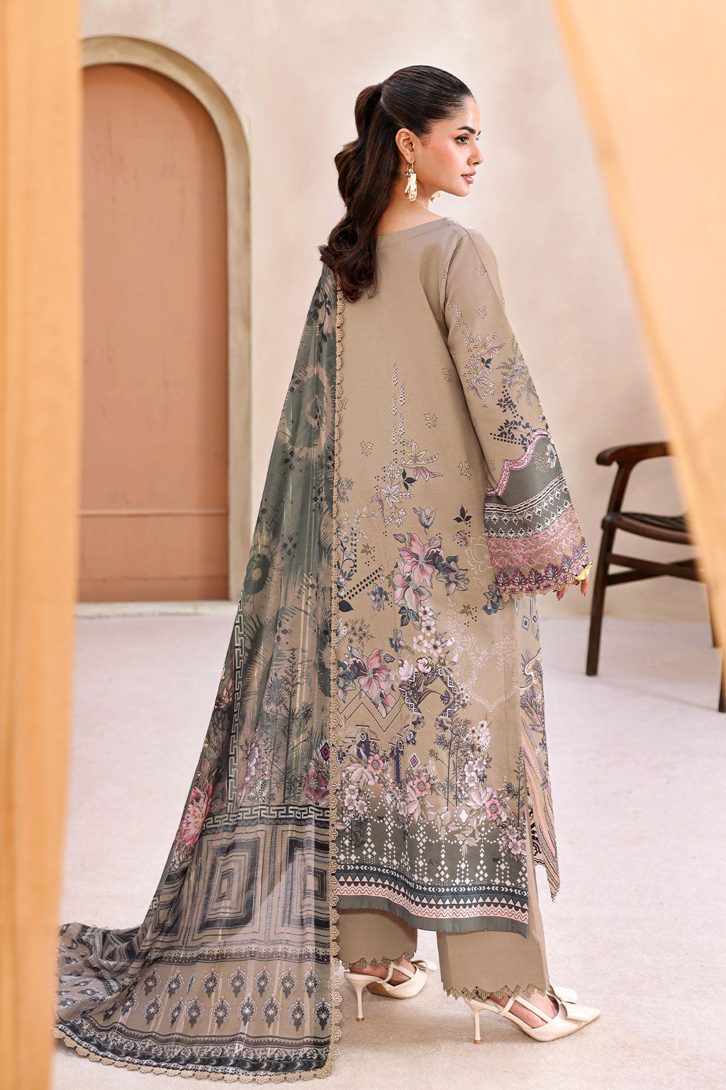Ramsha | Mashaal Luxury Lawn | L-1504