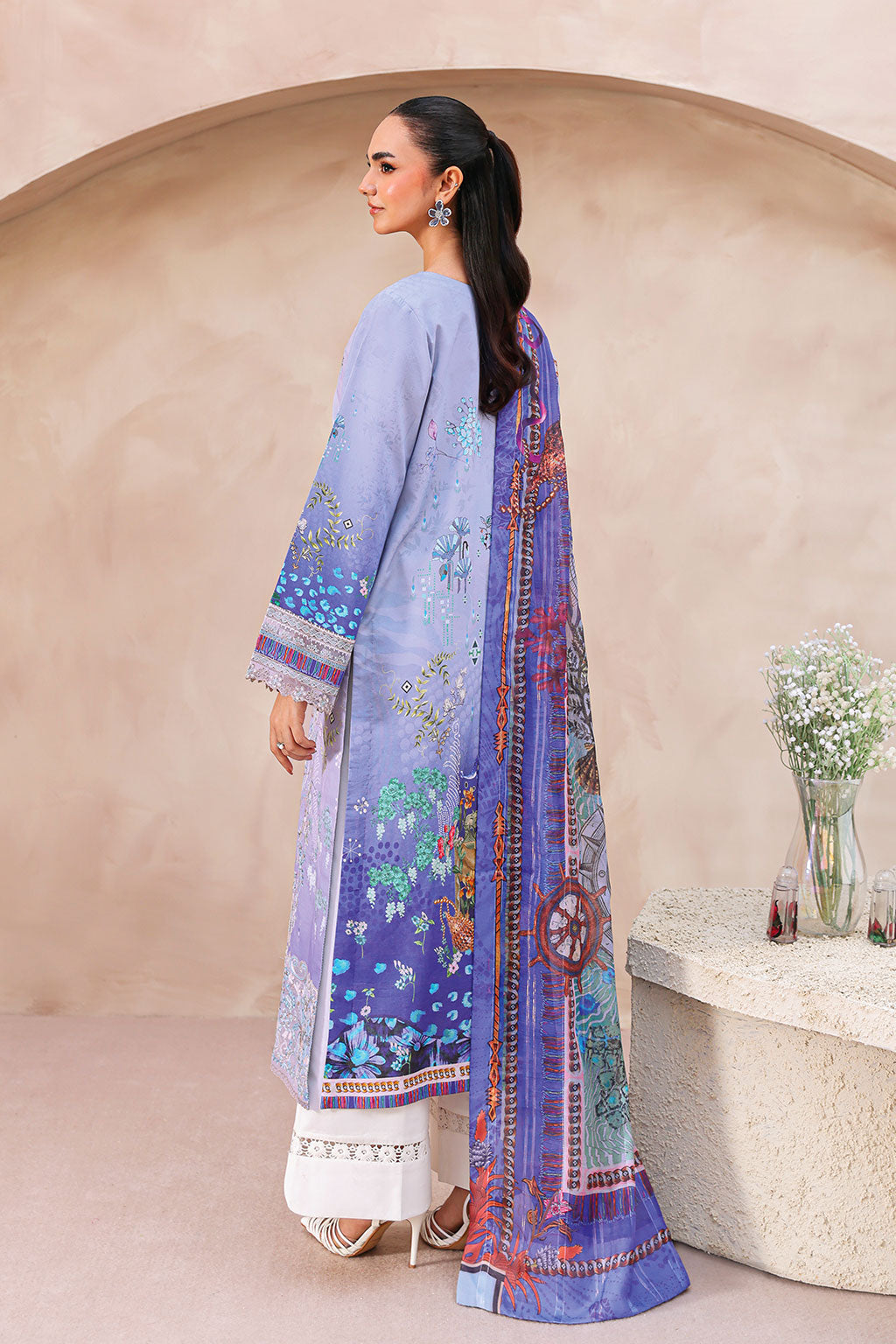 Ramsha | Mashaal Luxury Lawn | L-1505
