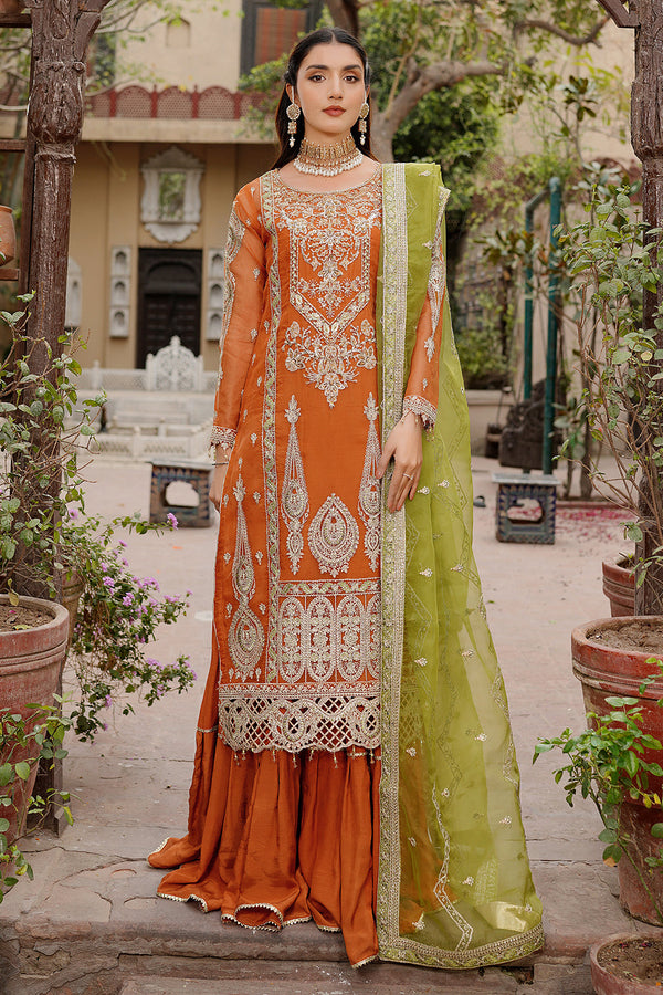 Maryams | Lemilsa Collection | L-806 - Hoorain Designer Wear - Pakistani Ladies Branded Stitched Clothes in United Kingdom, United states, CA and Australia