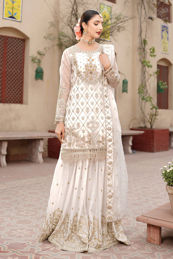 Maryams | Lemilsa Collection | L-810 - Hoorain Designer Wear - Pakistani Ladies Branded Stitched Clothes in United Kingdom, United states, CA and Australia