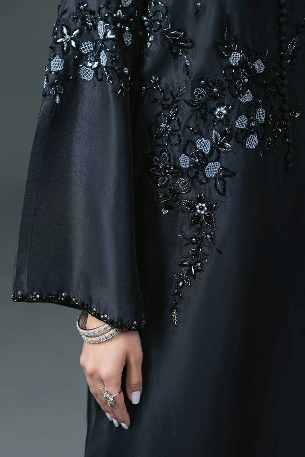 Jeem | Luxury Pret | MAYA BLACK - Hoorain Designer Wear - Pakistani Ladies Branded Stitched Clothes in United Kingdom, United states, CA and Australia