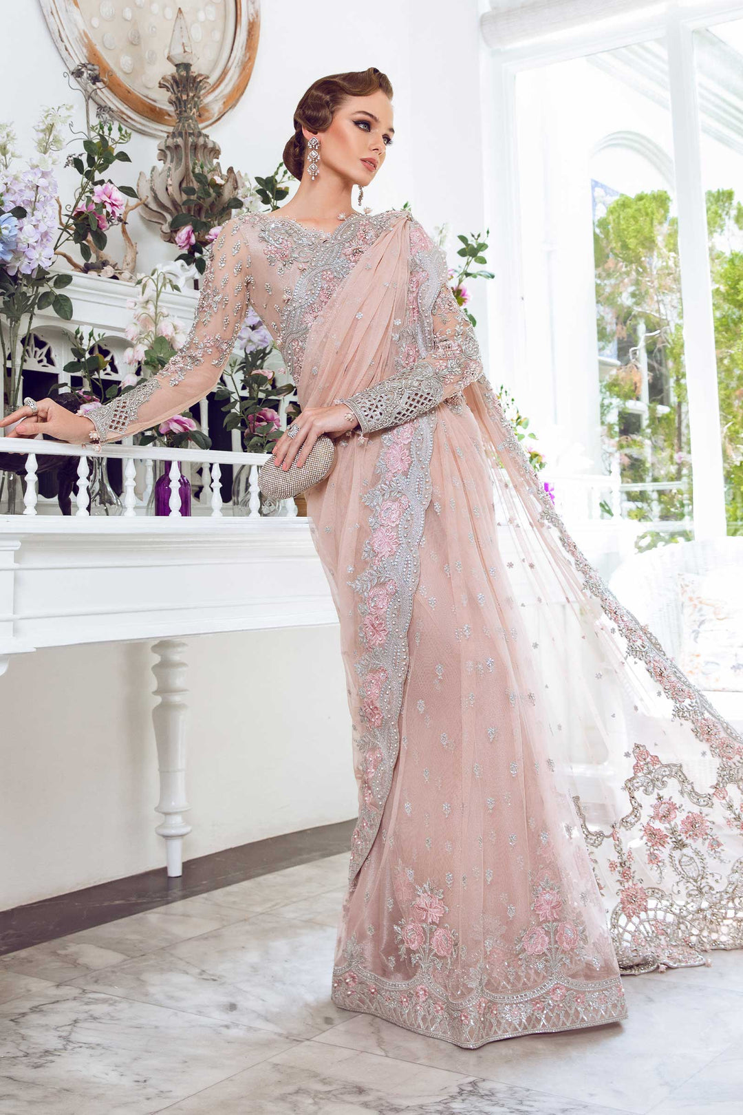 maria b pink dress Maria B Bridal Couture