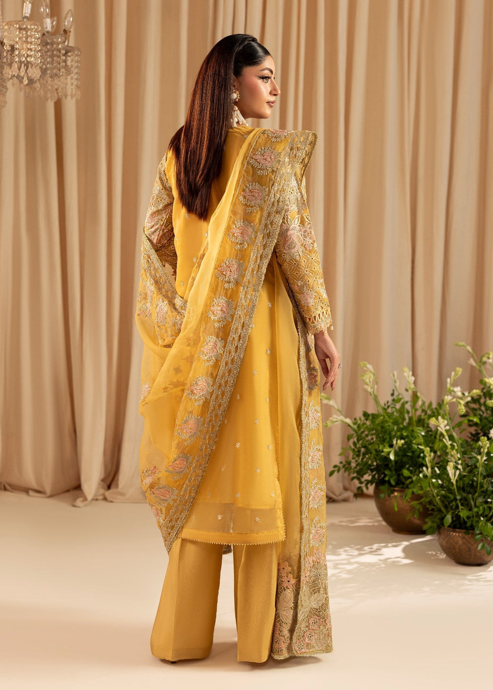 Diara Couture | Suave Formals | UN-06 - MUSTARD