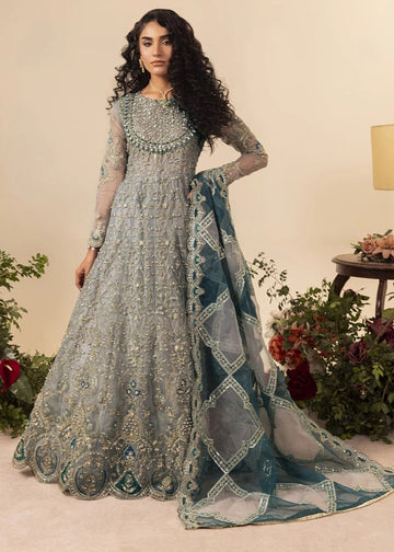 Diara Couture | Tabeer Formals | DF-13 - FROST BLUE