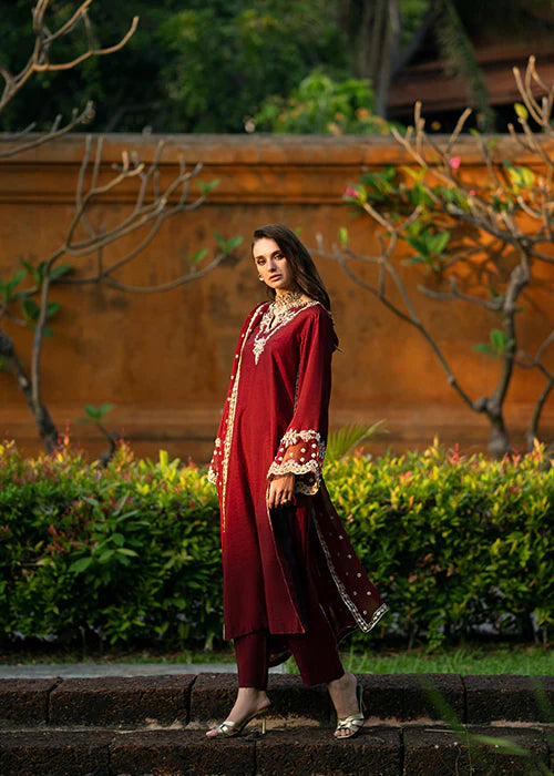 Mehak Yaqoob | Marvi Collection | Ruby - Pakistani Clothes for women, in United Kingdom and United States