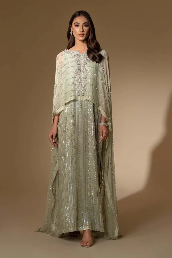 Jeem | Luxury Pret | MIA MINT GREEN - Pakistani Clothes for women, in United Kingdom and United States