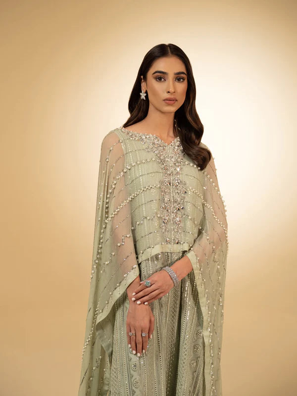 Jeem | Luxury Pret | MIA MINT GREEN - Pakistani Clothes for women, in United Kingdom and United States