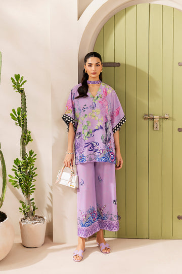 Saira Rizwan | Silk Coords 25 | LILAC LUSH - SRSP-25-10