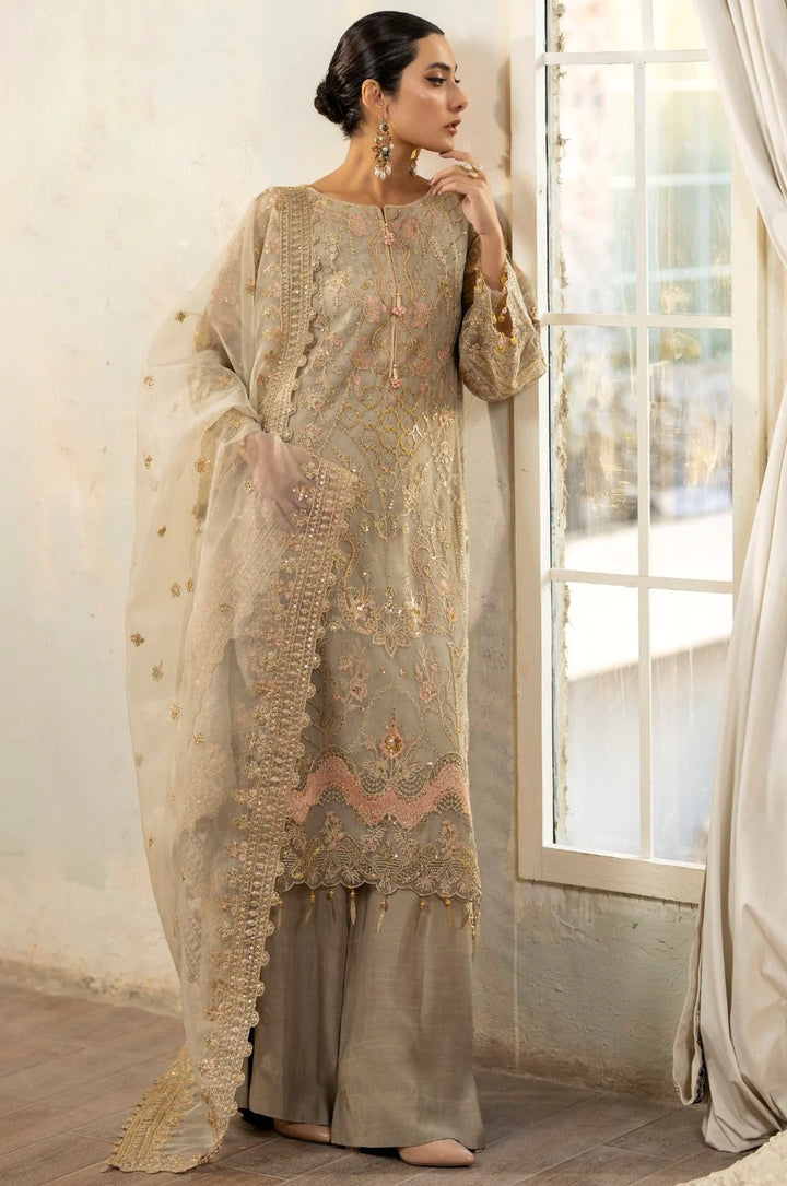 Mohagni | Janan Formals | ELANA MGL-03 - Hoorain Designer Wear - Pakistani Ladies Branded Stitched Clothes in United Kingdom, United states, CA and Australia