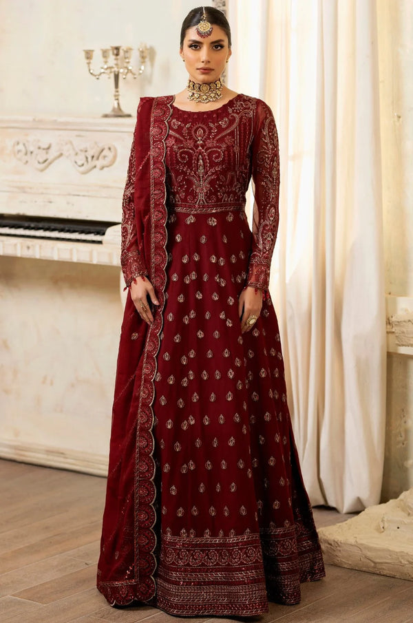 Mohagni | Janan Formals | ROSETTE MGL-05 - Hoorain Designer Wear - Pakistani Ladies Branded Stitched Clothes in United Kingdom, United states, CA and Australia