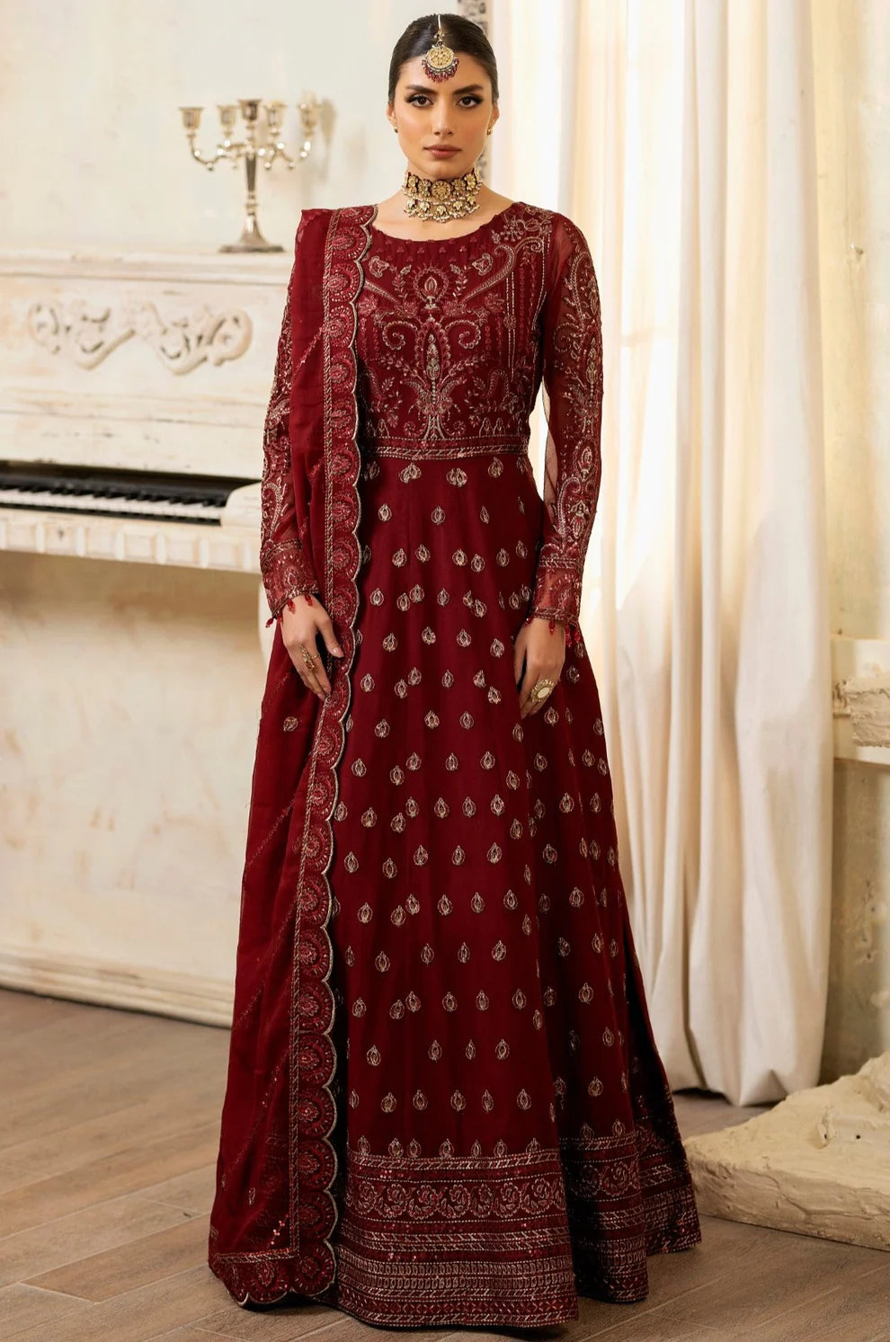 Mohagni | Janan Formals | ROSETTE MGL-05 - Pakistani Clothes for women, in United Kingdom and United States