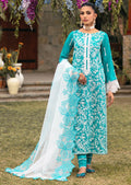 Mohagni | Muntazir Luxury Lawn 24 | MGZ-10 - Pakistani Clothes for women, in United Kingdom and United States