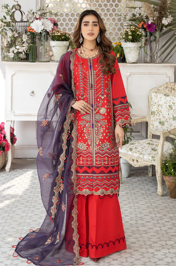 Mohagni | Muntazir Luxury Lawn 24 | AM-10 - Hoorain Designer Wear - Pakistani Ladies Branded Stitched Clothes in United Kingdom, United states, CA and Australia