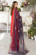 Mohagni | Muntazir Luxury Lawn 24 | AM-10 - Pakistani Clothes for women, in United Kingdom and United States