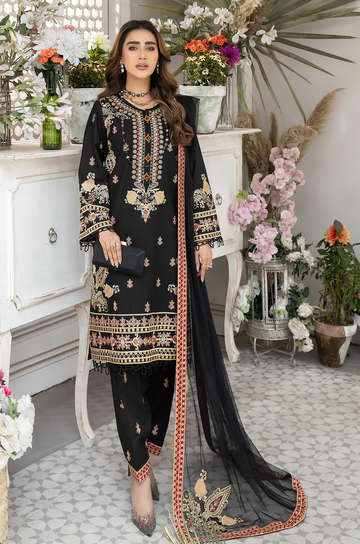 Mohagni | Muntazir Luxury Lawn 24 | AM-05 - Pakistani Clothes for women, in United Kingdom and United States